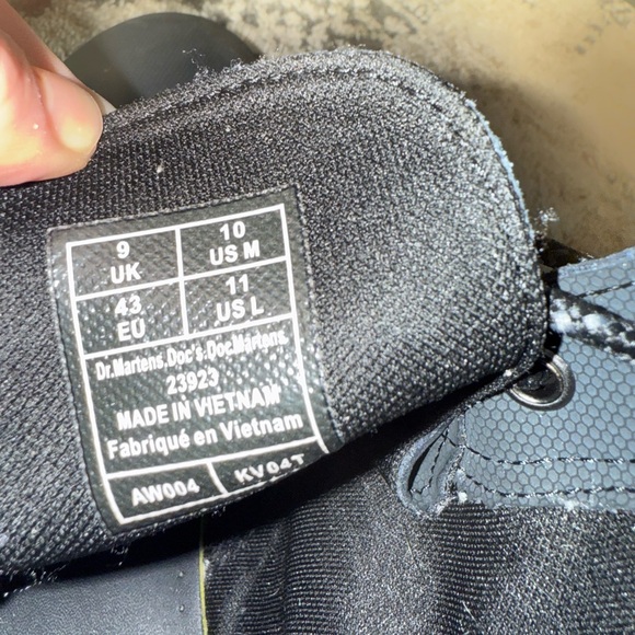 Dr. Martens Black Lace-Up Boots - Picture 4 of 4